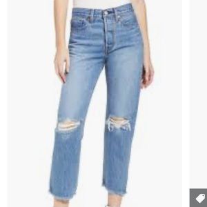 Levi's Wedgie Hi Rise Straight Crop Jean